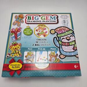 Creativity for Kids Big Gem Diamond Painting - Holiday kit